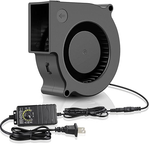 GDSTIME 75mm x 30mm Blower Fan 12V by GDSTIME