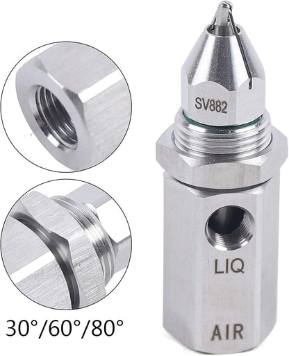 Stainless Steel Ultrasonic Air Atomizer Nozzle - Image 2
