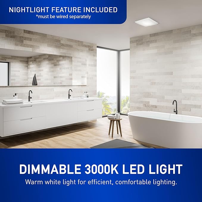 Panasonic FV-0510VSCL1 WhisperValue Multi-Flow Bathroom Fan - Image 5