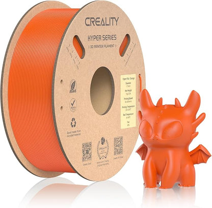 Official Creality Hyper PLA Filament 1.75mm, High Speed PLA 30-600mm/s Rapid 3D by Creality