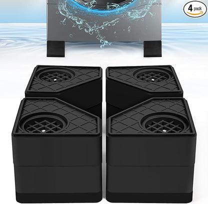 4Pcs Anti Vibration Pads for Washing Machine, Stops Washer Dryer Moving by CUISIBOT