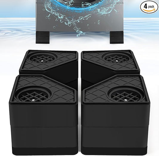 4Pcs Anti Vibration Pads for Washing Machine, Stops Washer Dryer Moving by CUISIBOT