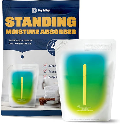 Dry & Dry [4 Packs Standing Moisture Absorbers to Control Excess Moisture - Image 3