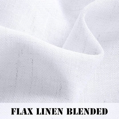 H.VERSAILTEX Light Filtering Linen Textured Curtains - Image 3