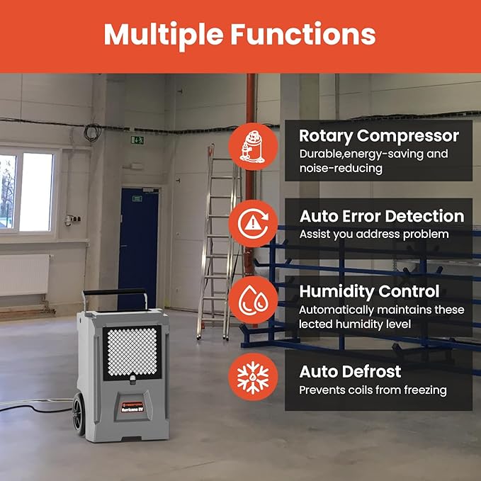ABESTORM Hurricane DV Commercial Dehumidifiers - Image 4