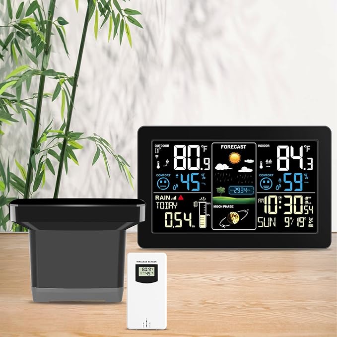 Digital Indoor Outdoor Wireless Remote Sensor, Temperature and Humidity Meters - Image 5