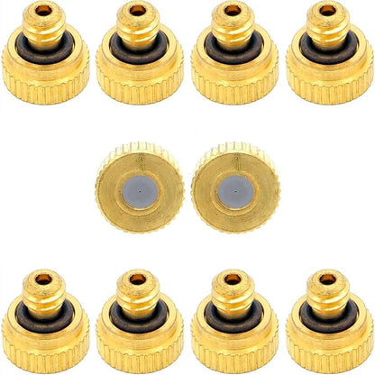 10Pcs Brass Misting Nozzle by ZXUEZHENG