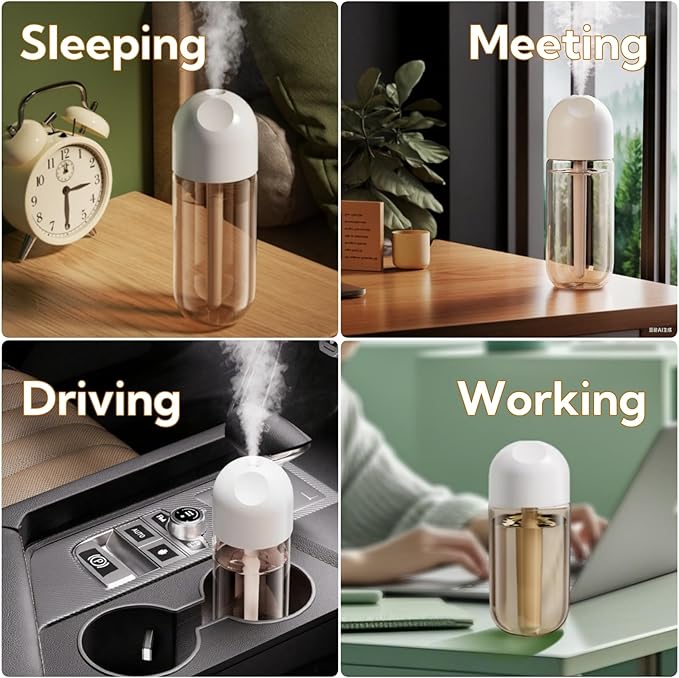 Portable Small Humidifier Dual Nozzle - Image 6