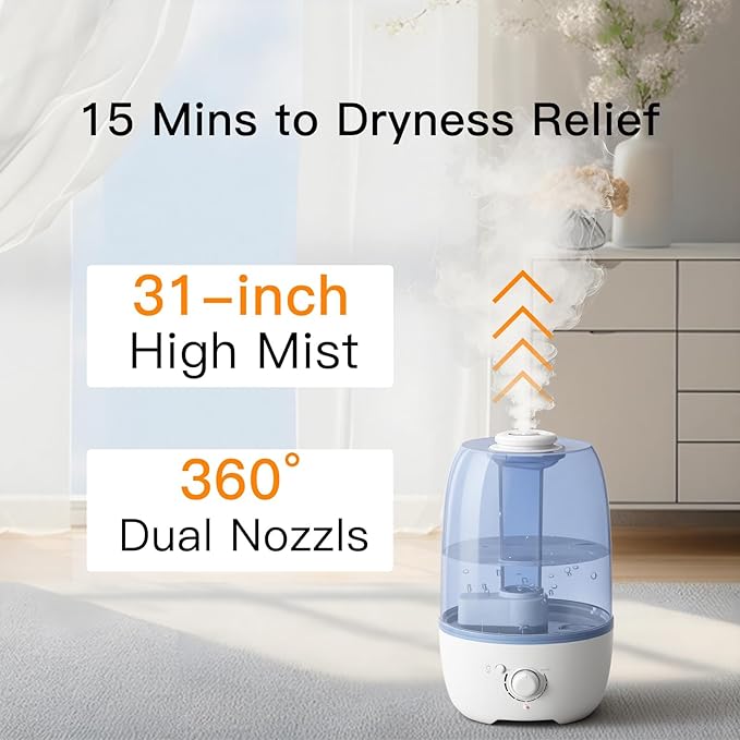 MEGAWISE Humidifier for Kid bedroom - Image 3