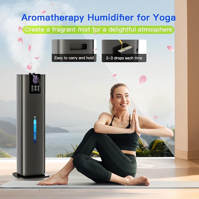 Smart Humidifiers Large Room Bedroom Home, 2.11Gal Quiet Top Fill Cool Mist - Image 8
