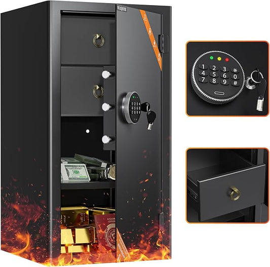 WASJOYE Large Cabinet Safe Box by WASJOYEUS