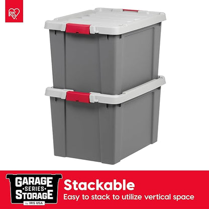 IRIS USA 20 Gallon Lockable Storage Totes - Image 4