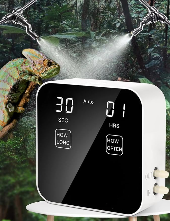 Reptile Mister Automatic, Quiet Reptile Misting System by Unknown