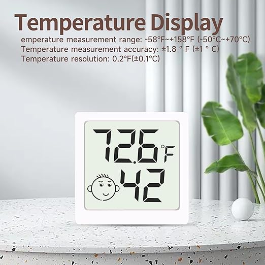 Mini Humidity Meter Hygrometer 6 Pack Room Thermometer Indoor Digital - Image 5