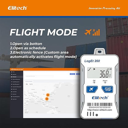 Elitech 4G Reusable Real-time Temperature Humidity Data Logger - Image 4