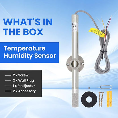 Temperature Humidity Sensor, 4‑20mA Output Temperature Humidity Transmitter - Image 6