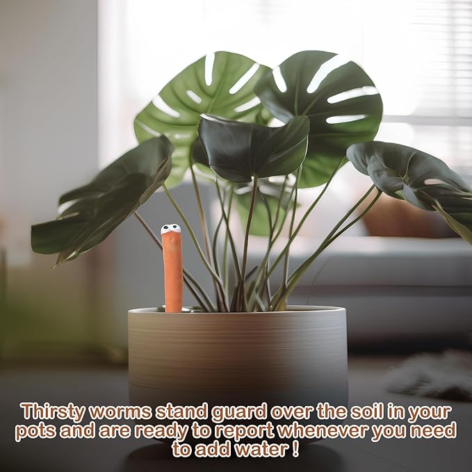 12 Pcs Water Sensor Ceramic Worm The Potting Shed Worm Water Sensor Plant - Image 5
