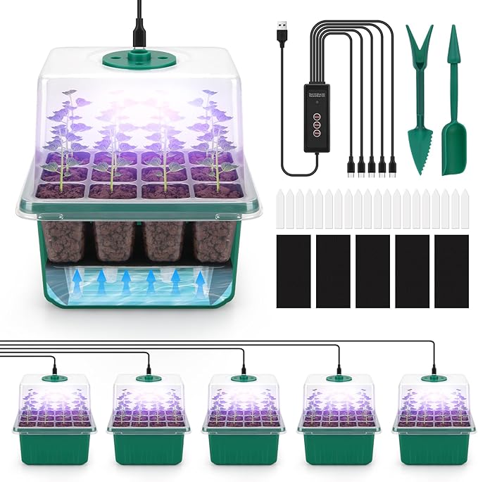 BlumWay Self-Watering Seed Starter Tray Kit by BlumWay