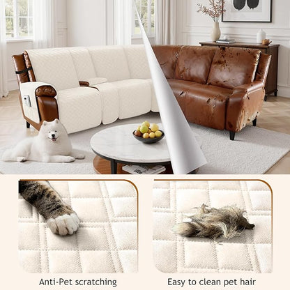Arfntevss Recliner Sectional Couch Covers - Image 3