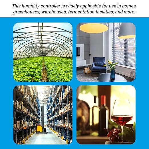 Digital Humidity Controller, 0%~99% RH Humidity Controller Suitable - Image 7