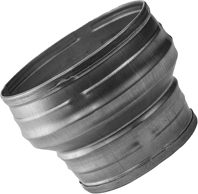 Vent Systems 5" inch to 4" inch Duct Reducer Adapter Connector Fitting Pipe - Image 8