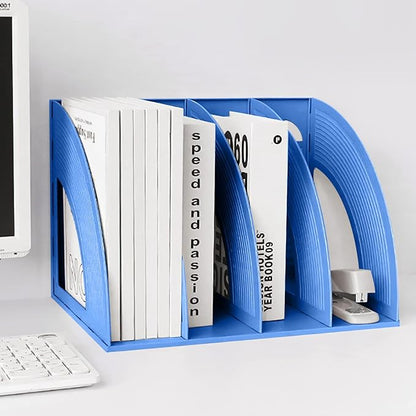 Marte Vanci Magazine File Holder Vertical PP Folder Book Desktop Organizer - Image 7
