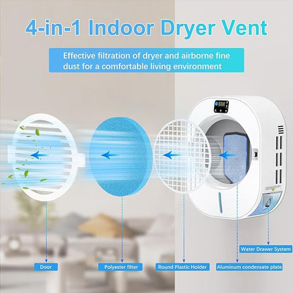Upgrade 4-in-1 Indoor Dryer Vent Box - Image 6
