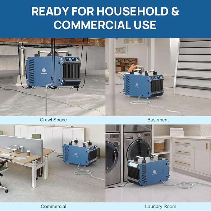 ARGENDON 145 Pint Crawl Spaces Dehumidifier - Image 7