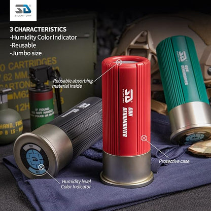 SILENT DRY Cordless Gun Safe Dehumidifier – Reusable Mini Dryer - Image 6