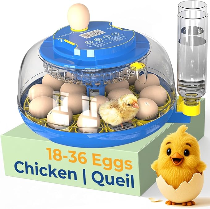 OtterVerz 11 Egg Incubators for Hatching 18-36 Chicken/Quail/Turkey Eggs by OtterVerz11