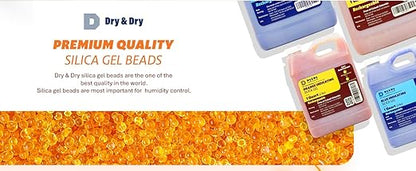 Dry & Dry Premium Orange Indicating Silica Gel Desiccant Beads - Image 8