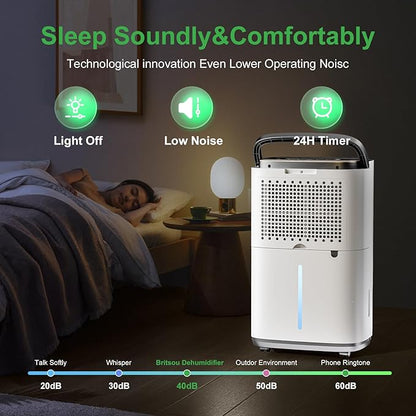 55 Pint Portable Dehumidifier - Image 9