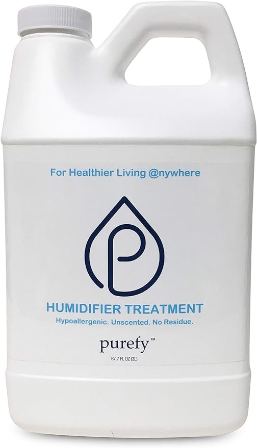 PUREFY Ultrasonic & Evaporative Humidifier - 68 oz Hypoallergenic by PUREFYLIFE