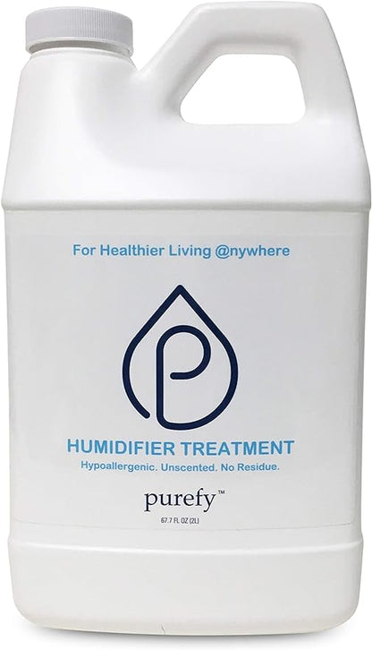 PUREFY Ultrasonic & Evaporative Humidifier - 68 oz Hypoallergenic by PUREFYLIFE