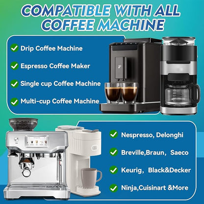 Coffee Machine Cleaner Descaler Tablets, Coffee Maker Cleaner Compatible - Image 3