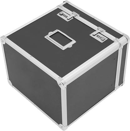 Metal Locking File Organizer Box, 13.8*10*13.4 inch Portable Locking Storage - Image 9