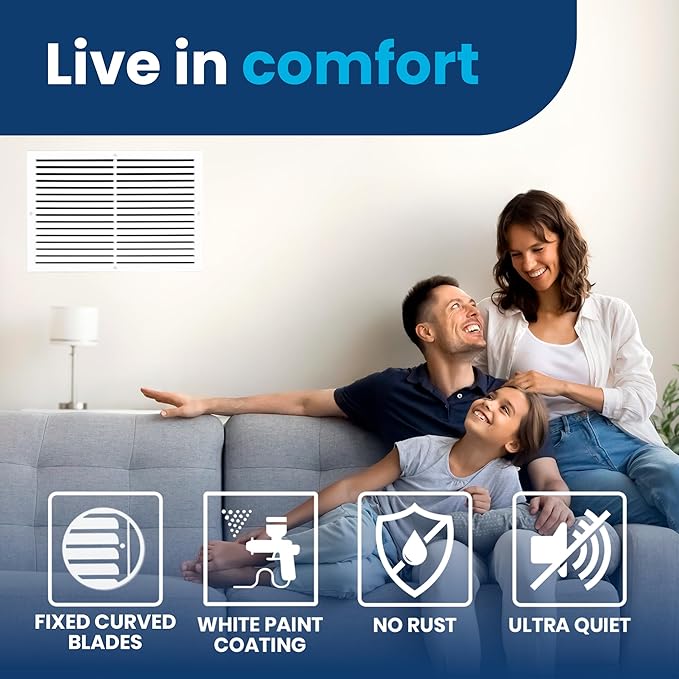 14x24 Inch Air Return Vent Cover Decorative – Premium Aluminum AC Vent Cover - Image 7