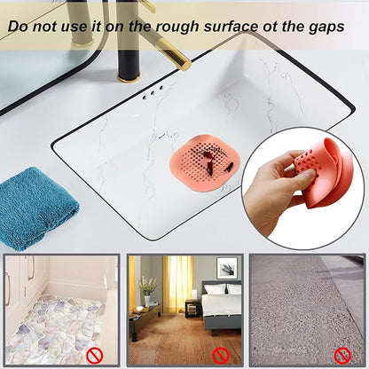 Hair Drain Catcher, Square Drain Cover - Image 2