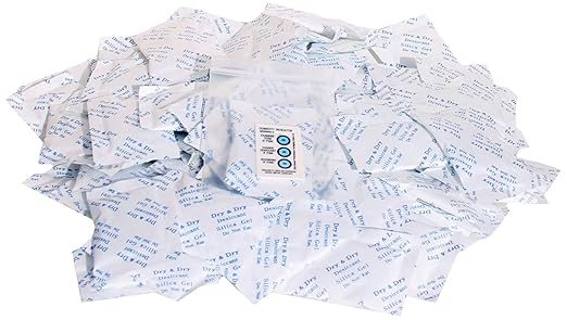 5 Gram Premium Silica Gel, Desiccant Packs, Silica Packets by DryDry