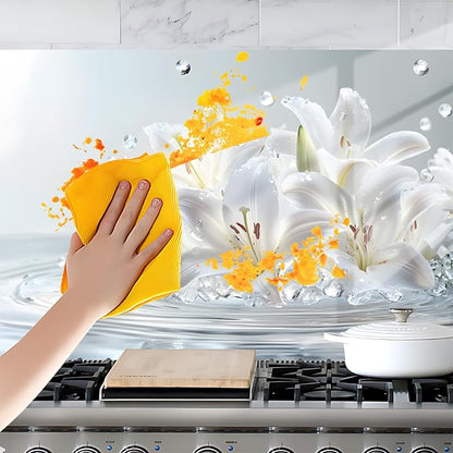NYZE Kitchen Backsplash Stickers Waterproof Stove Backsplash Protector - Image 6