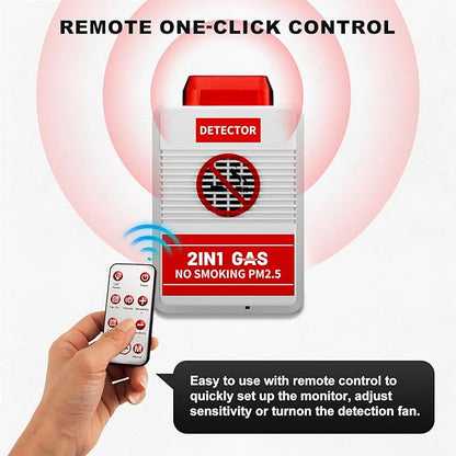 2-in-1 Smart Air Quality Monitor - Image 4