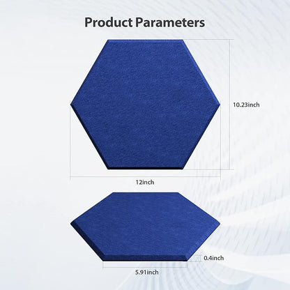 12 Pack Acoustic Panels Self Adhesive Sound Proof Foam, High Density Sound - Image 6