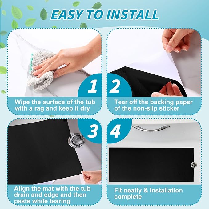 16" x 40" Non Slip Bathtub Mat - Image 5