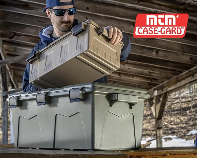 MTM ACRG18 Gear Crate Utility Box, Water Resistant Gear Dry Storage Box - Image 8