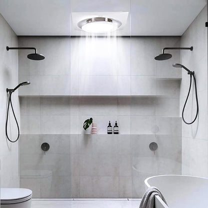 Bathroom Exhaust Fan with Light, 8 Inch Bathroom Ventilation Fan, 110 CFM 1.0 - Image 7