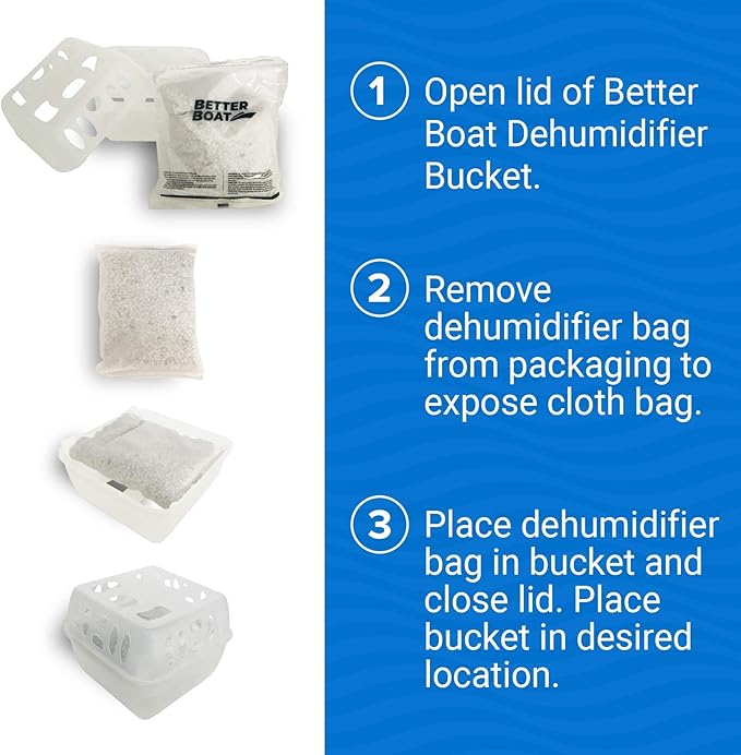 Refillable Moisture Absorber Bucket - Image 4