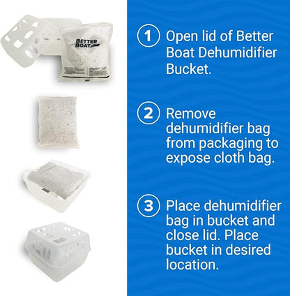 Refillable Moisture Absorber Bucket - Image 4