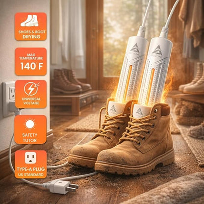 Portable Boot Dryer for Work Boots & Shoes - Image 5