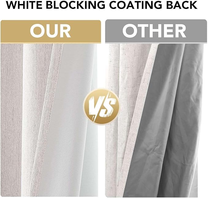 H.VERSAILTEX Premium Chenille Blackout Curtains - Image 3