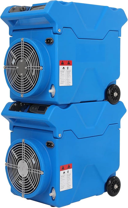 Mounto 150pints Commercial LGR Dehumidifier w/Handle and Wheels - Image 3